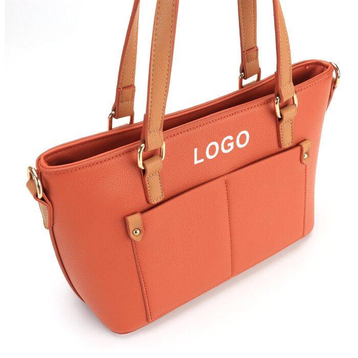 Customized Latest Design Ladies Handbag Vendors High Quality Lady Hand Bags Elegant Leather Tote Luxury Handbags for Women - Image 3